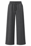 Grey Modal Fabric Palazzo Trousers