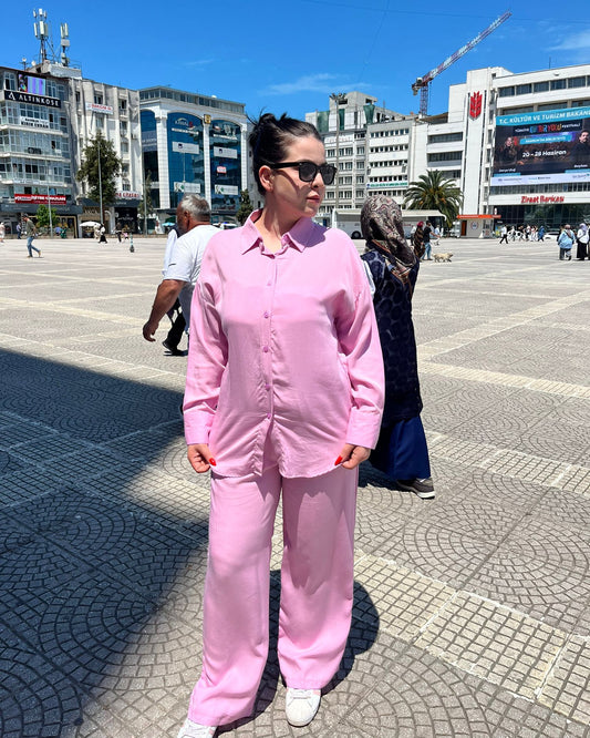 Modal Tencel Kumaş İkili Takım (4 Renk Seçeneği)