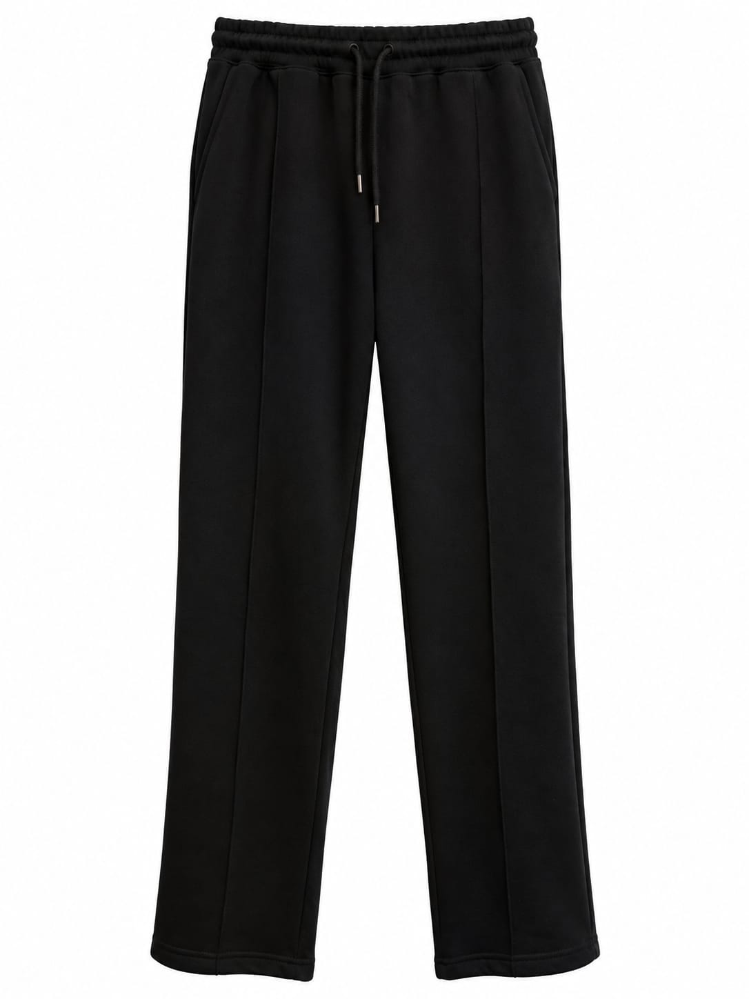 Siyah 2 İplik Unisex Eşofman Altı