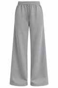 Gri Geniş Paça 2 İplik Unisex Eşofman Altı
