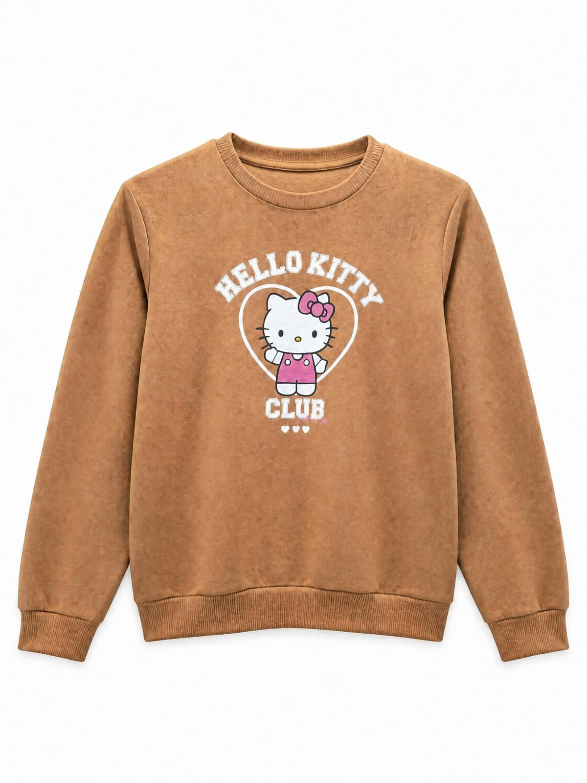 KIZ ÇOCUK HELLO KITY BASKILI SWEAT