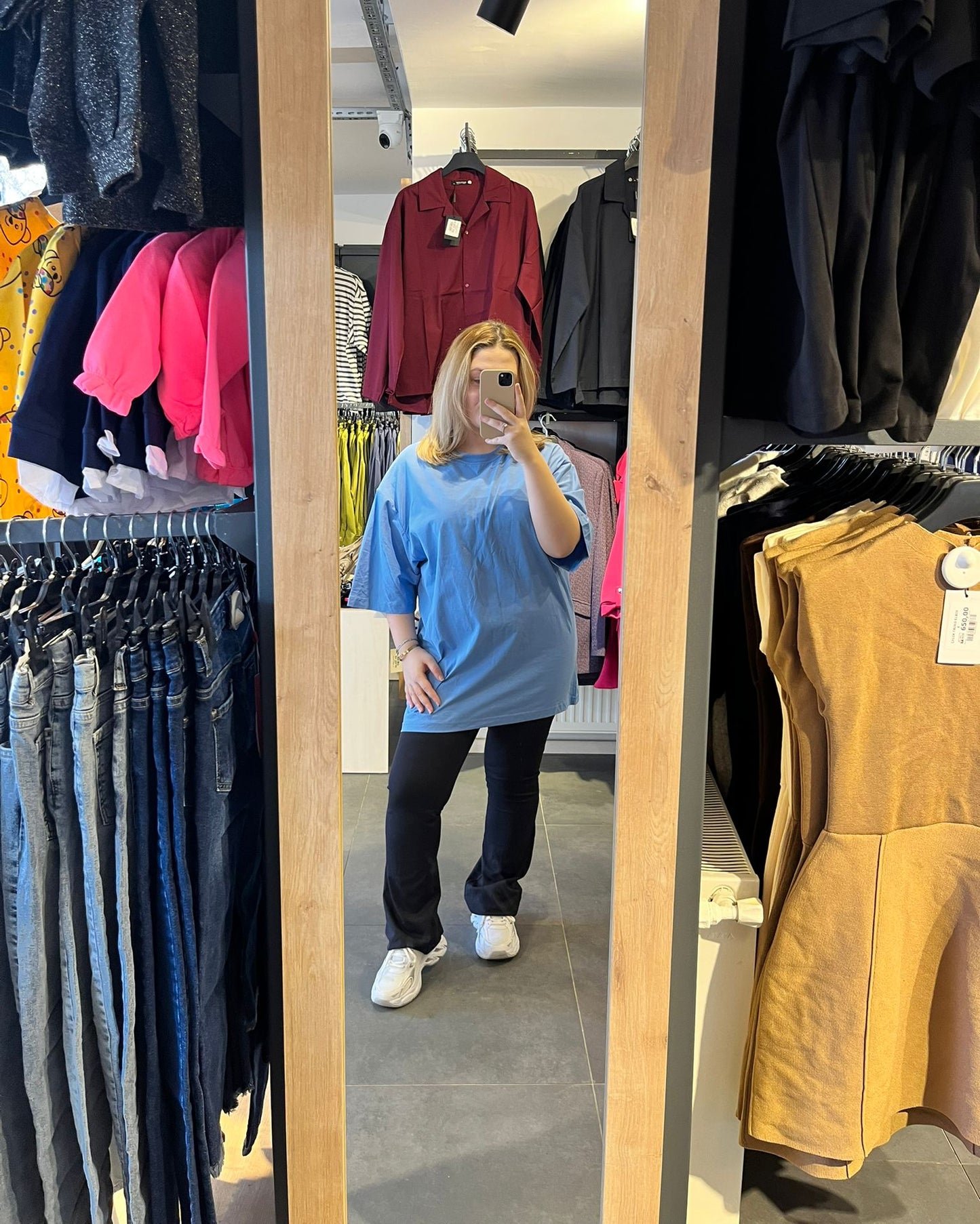 #mavi #oversize #tshirt #streetwear #unisex #rahatstil #trend #günlükkombin #stil #kombin