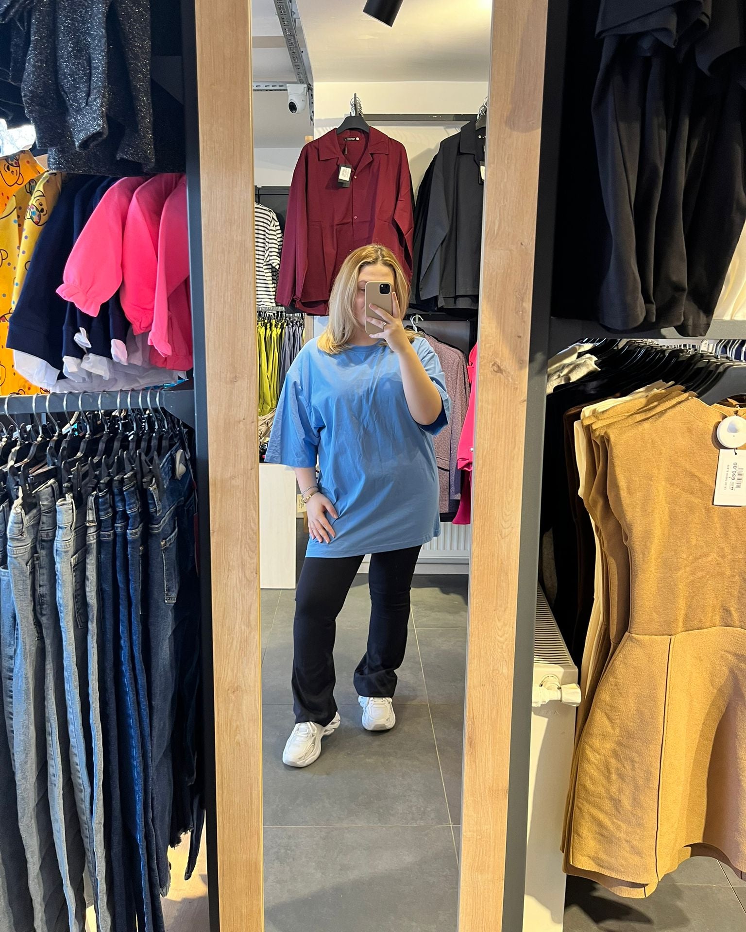 #mavi #oversize #tshirt #streetwear #unisex #rahatstil #trend #günlükkombin #stil #kombin