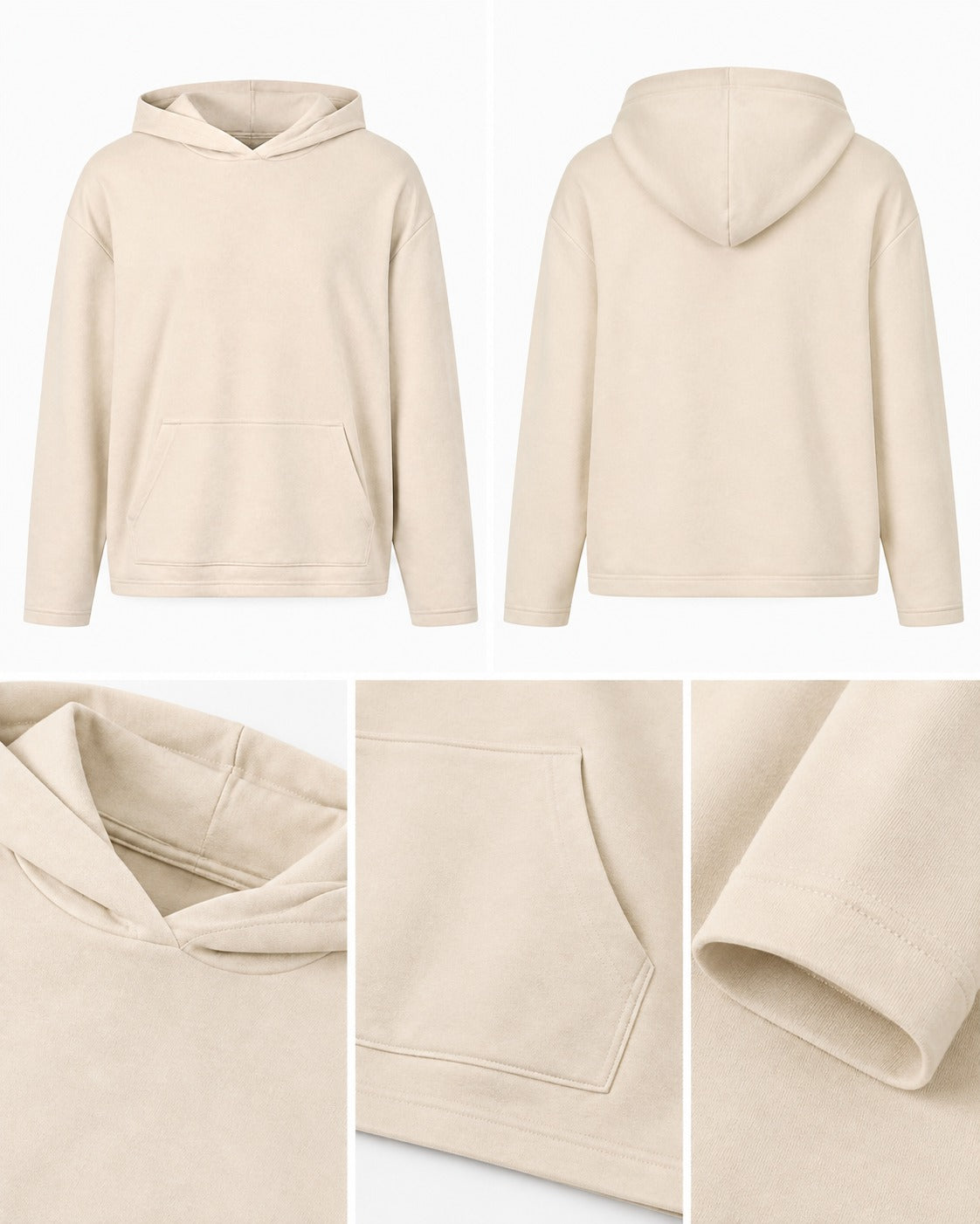 Bej Renk Çocuk Sweatshırt