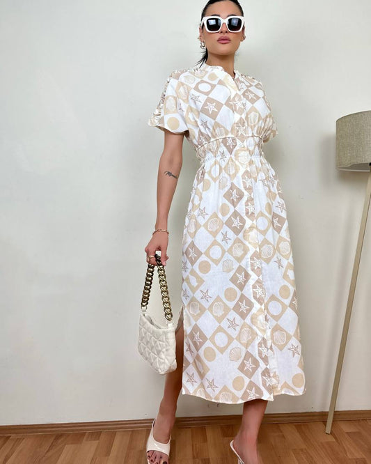 #etnikdesen #ketenelbise #bohemstil #desenlielbise #kadınelbise #yazlıkstil #kadınmoda #fashion #trend #stil