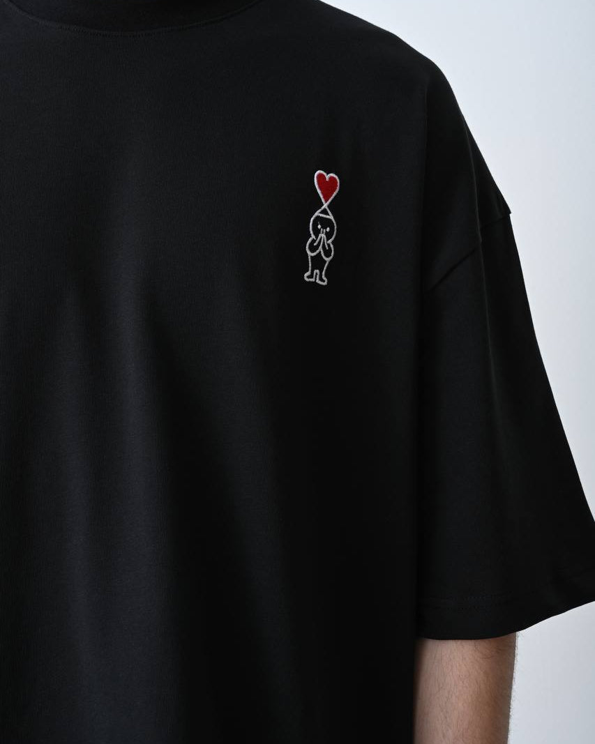 #oversize #siyah #çoksatan #premium #unisex #nakışlı #basic #streetwear #tshirt #trendürün