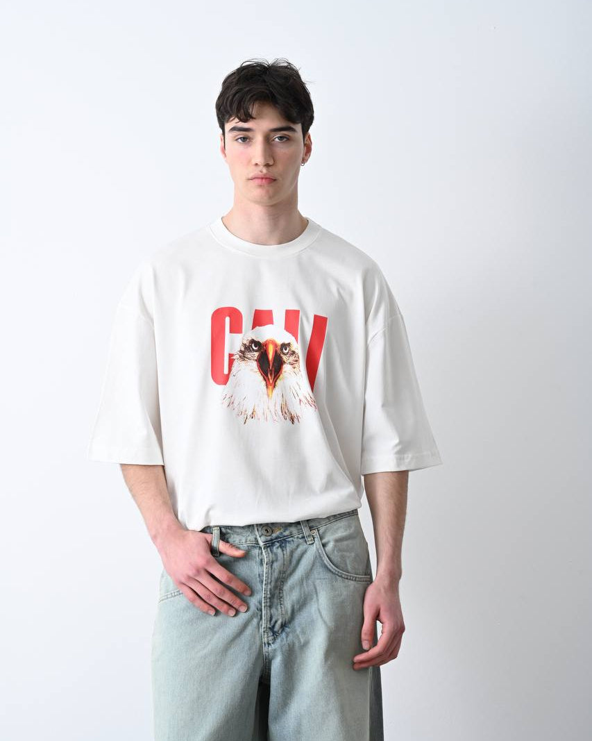#oversize #beyaz #kartal #eagle #unisex #nakışlı #streetwear #tshirt #trendstil #güçlüstil