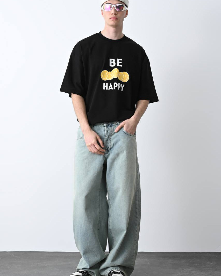 #oversize #siyah #unisex #nakışlı #basic #streetwear #tshirt #trendstil #rahatkombin #moda