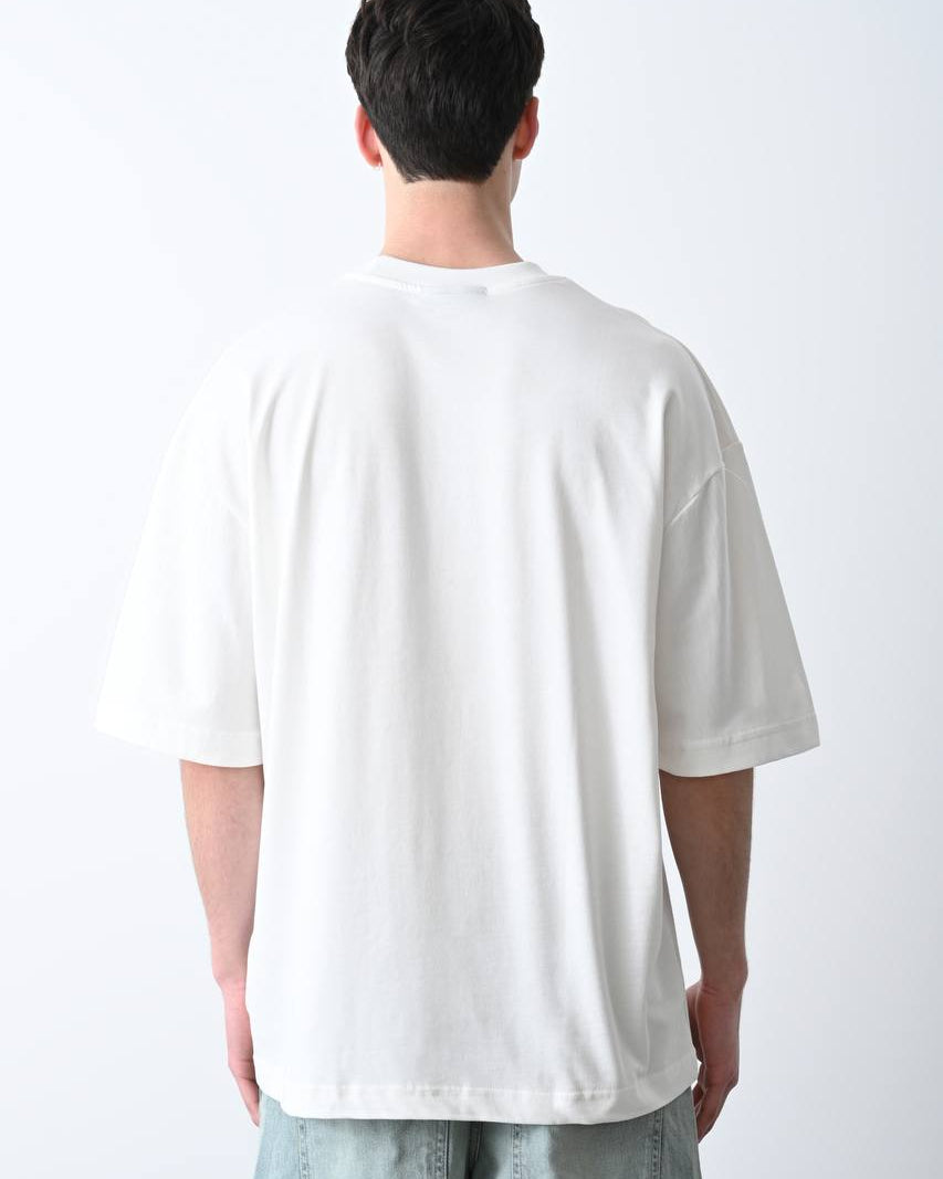 #oversize #beyaz #kalp #heart #unisex #nakışlı #minimal #streetwear #tshirt #trendstil